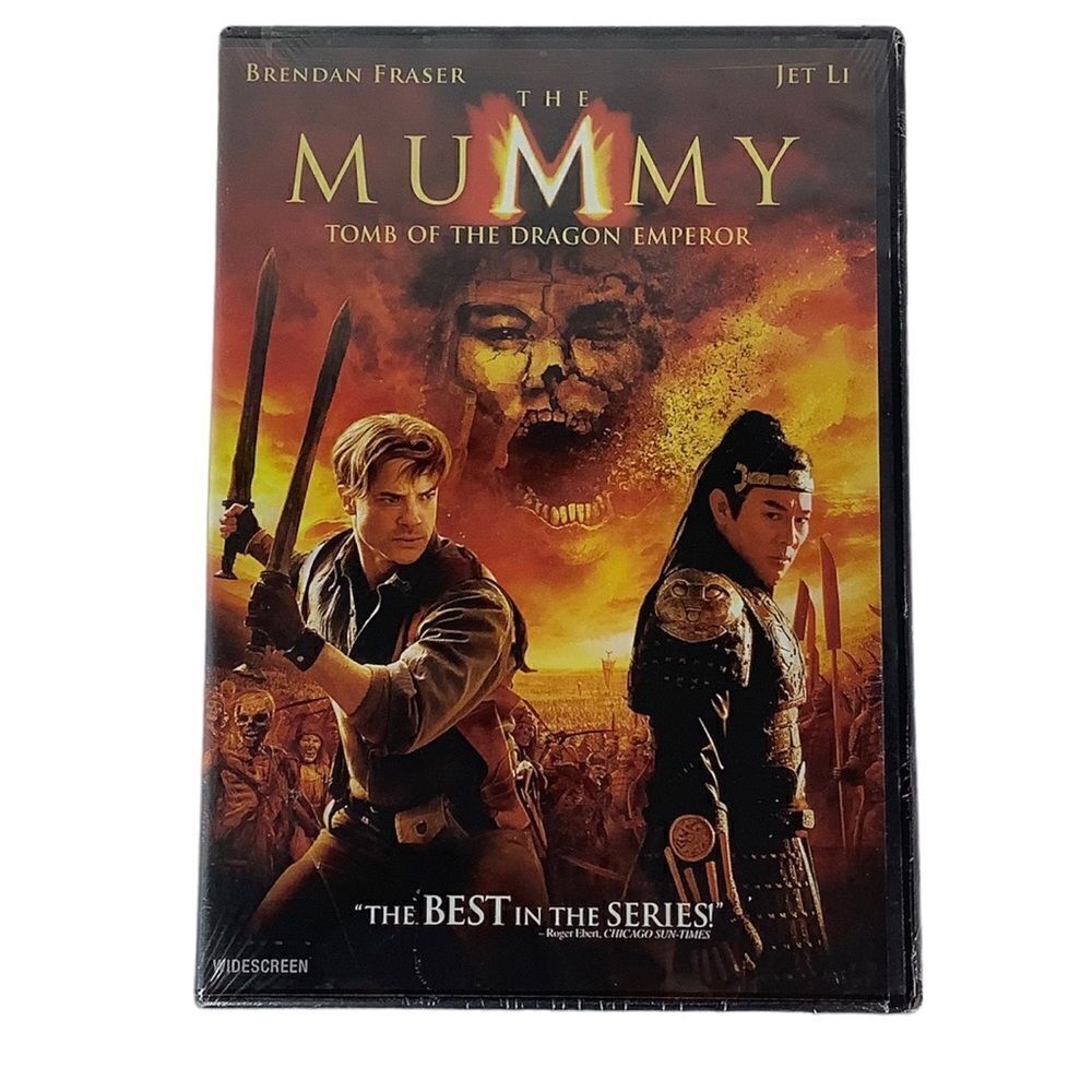 New! UNIVERSAL The Mummy Tomb of the Dragon DVD